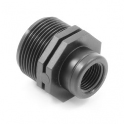 Футорка Н1 1/4 * В 1 1/2 (7540.00FG)  PN10  Plast Project (10/120)